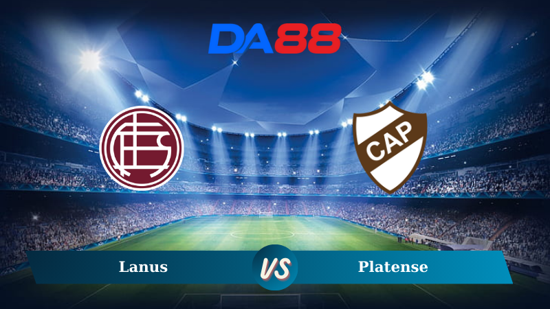 Nhận định soi kèo Lanus vs Platense 04h45 ngày 12/11/2024 - VĐQG Argentina DA88